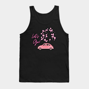 Pink travel Tank Top